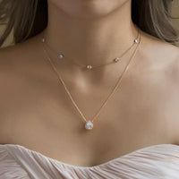 Margaux Teardrop Necklace MM