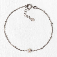 Pearl Bead Chain Bracelet