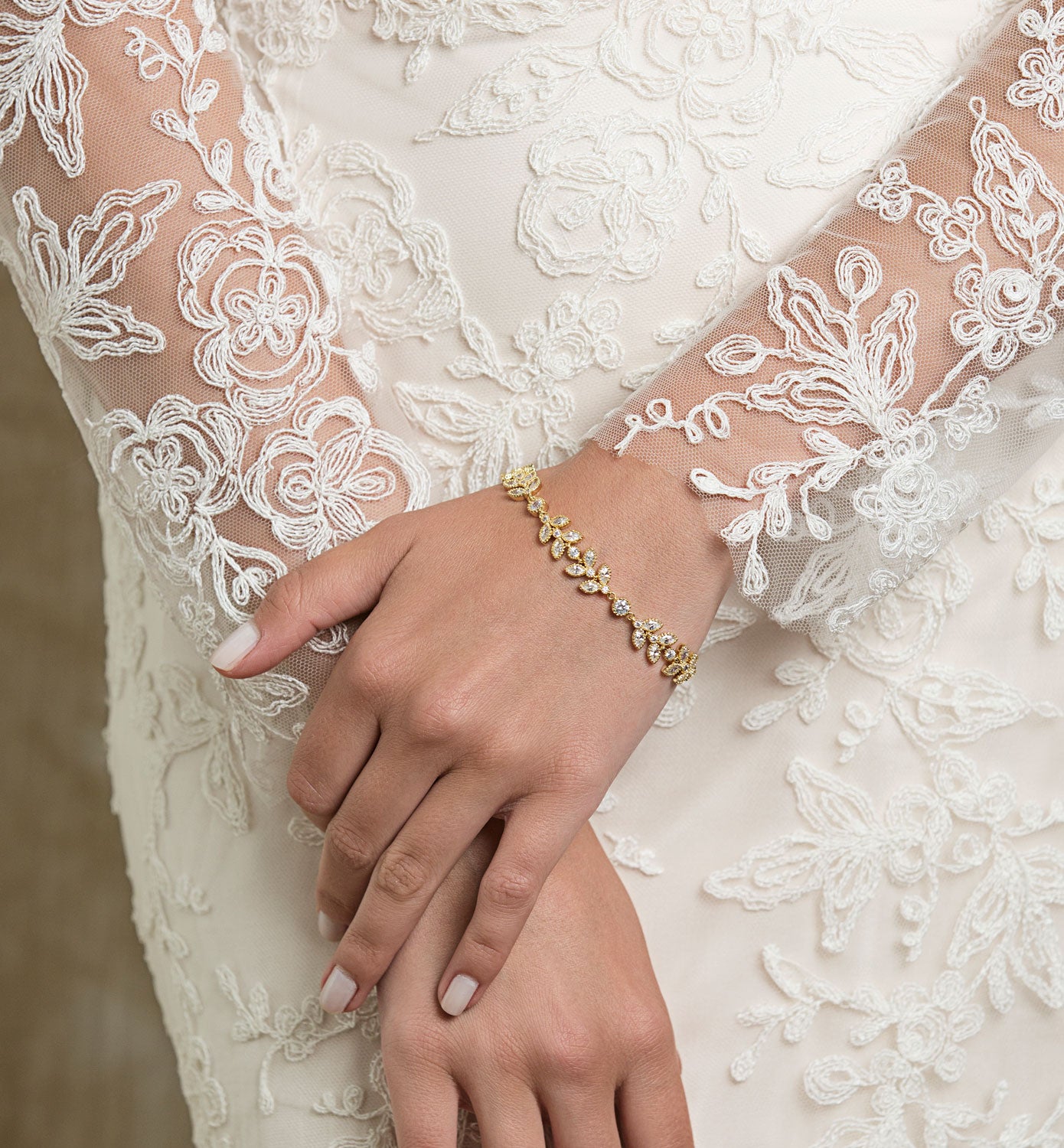 Monet Floral Bracelet - Amy O. Bridal