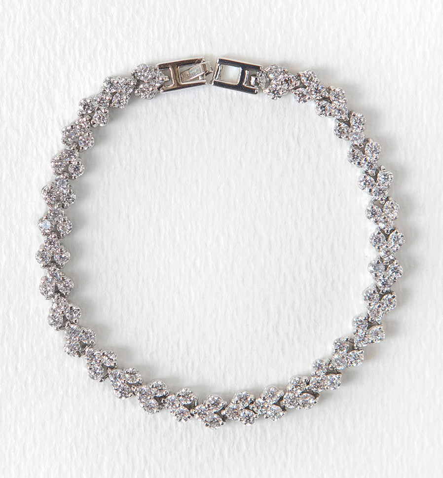 Mila CZ Tennis Bracelet - Amy O. Bridal