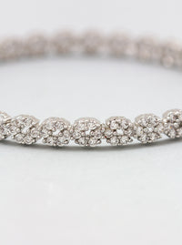 Nanette Crystal Tennis Bracelet - Amy O. Bridal