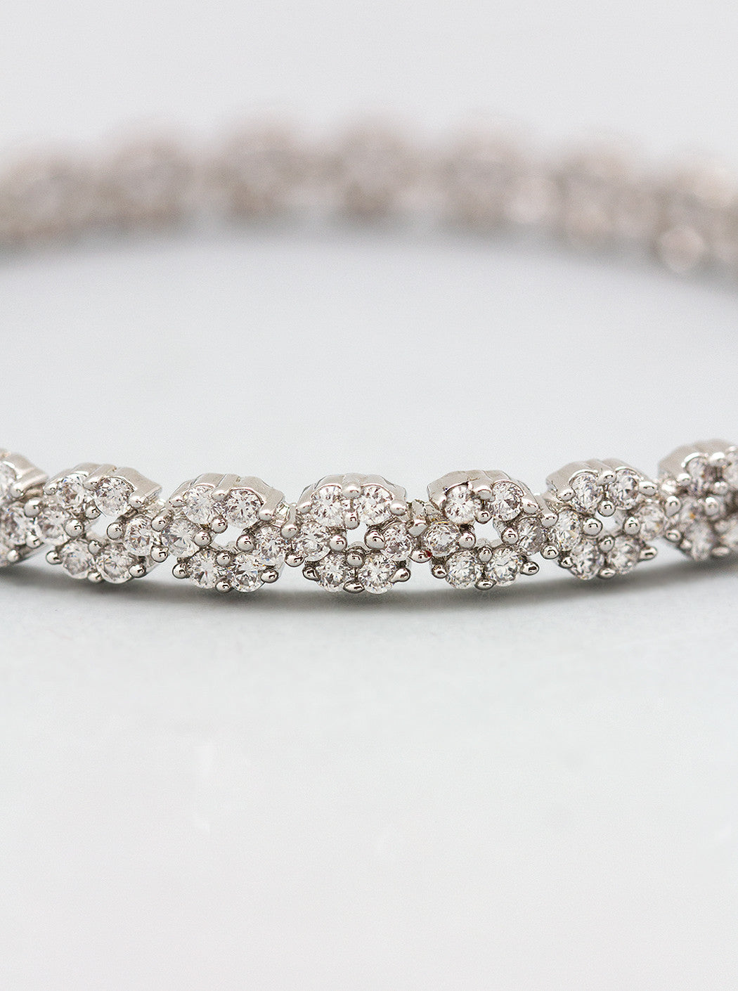 Nanette Crystal Tennis Bracelet - Amy O. Bridal