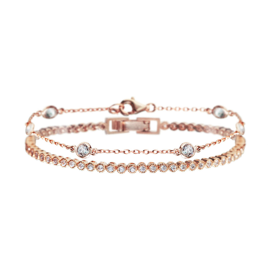 Dakota & Regal Petite Tennis Bracelets - Amy O. Bridal