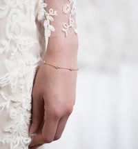 Dakota Crystal Chain Bracelet - Amy O. Bridal