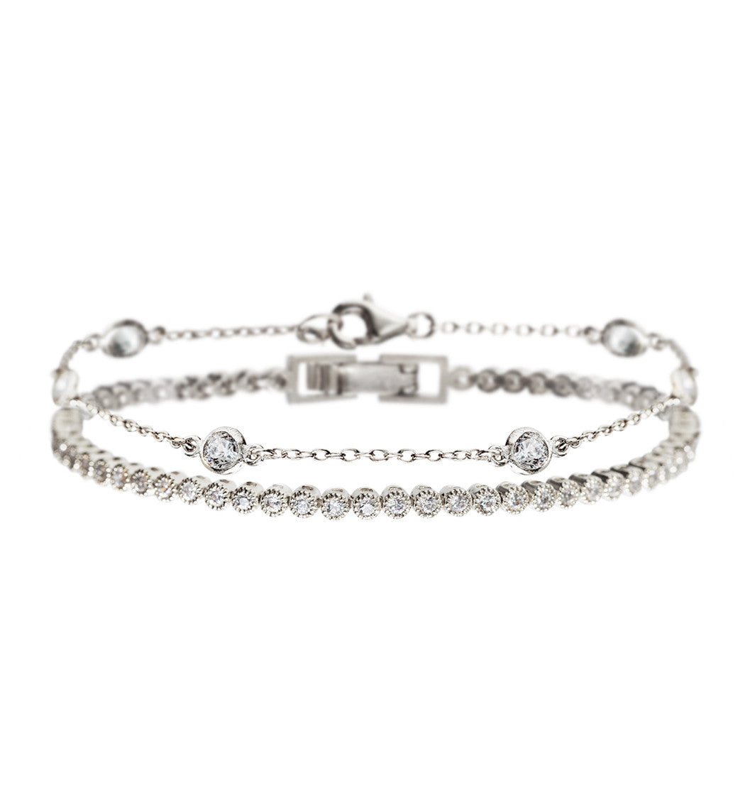 Dakota & Regal Petite Tennis Bracelets - Amy O. Bridal