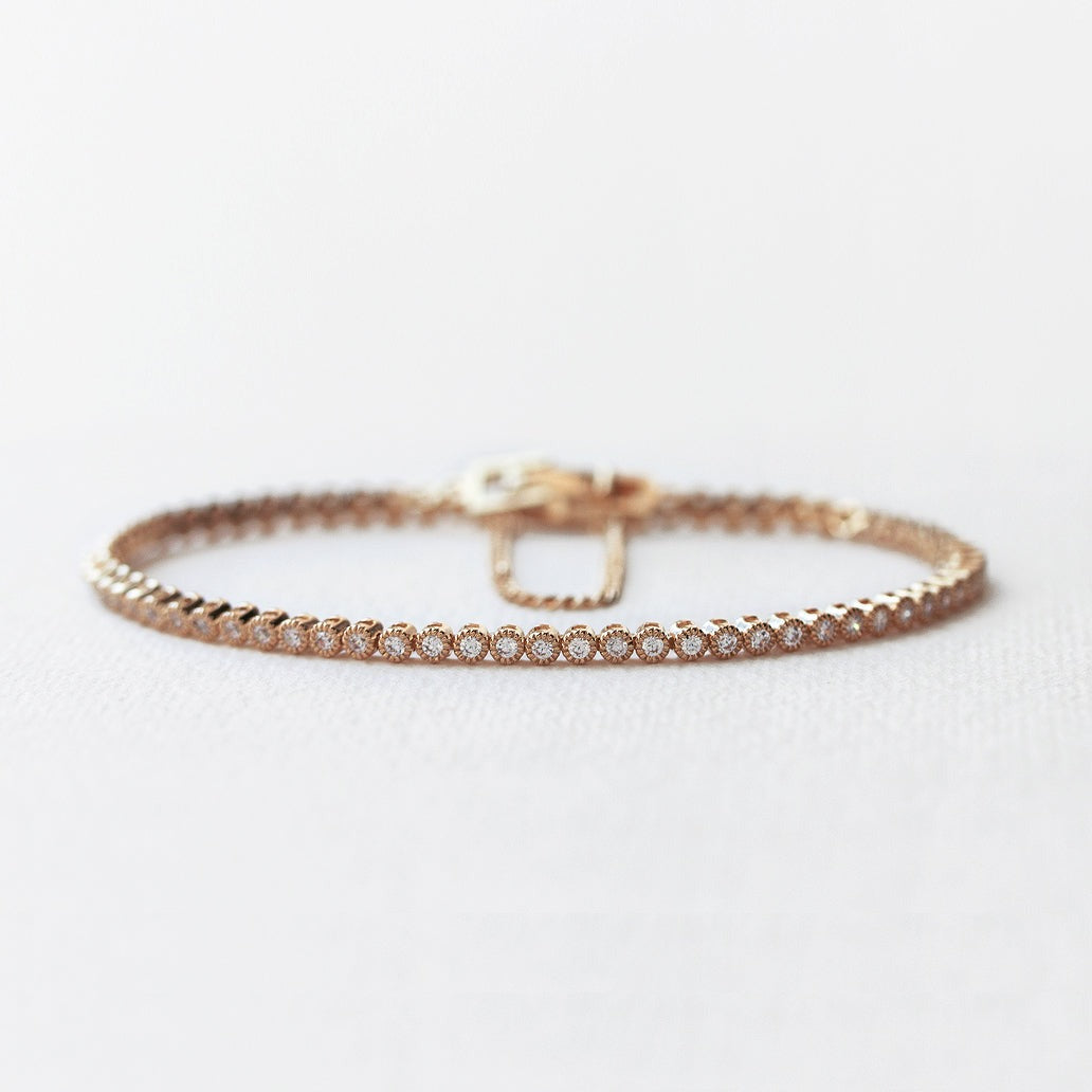 Regal Petite Tennis Bracelet - Amy O. Bridal