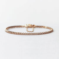 Regal Petite & Mosaic Tennis Bracelets - Amy O. Bridal