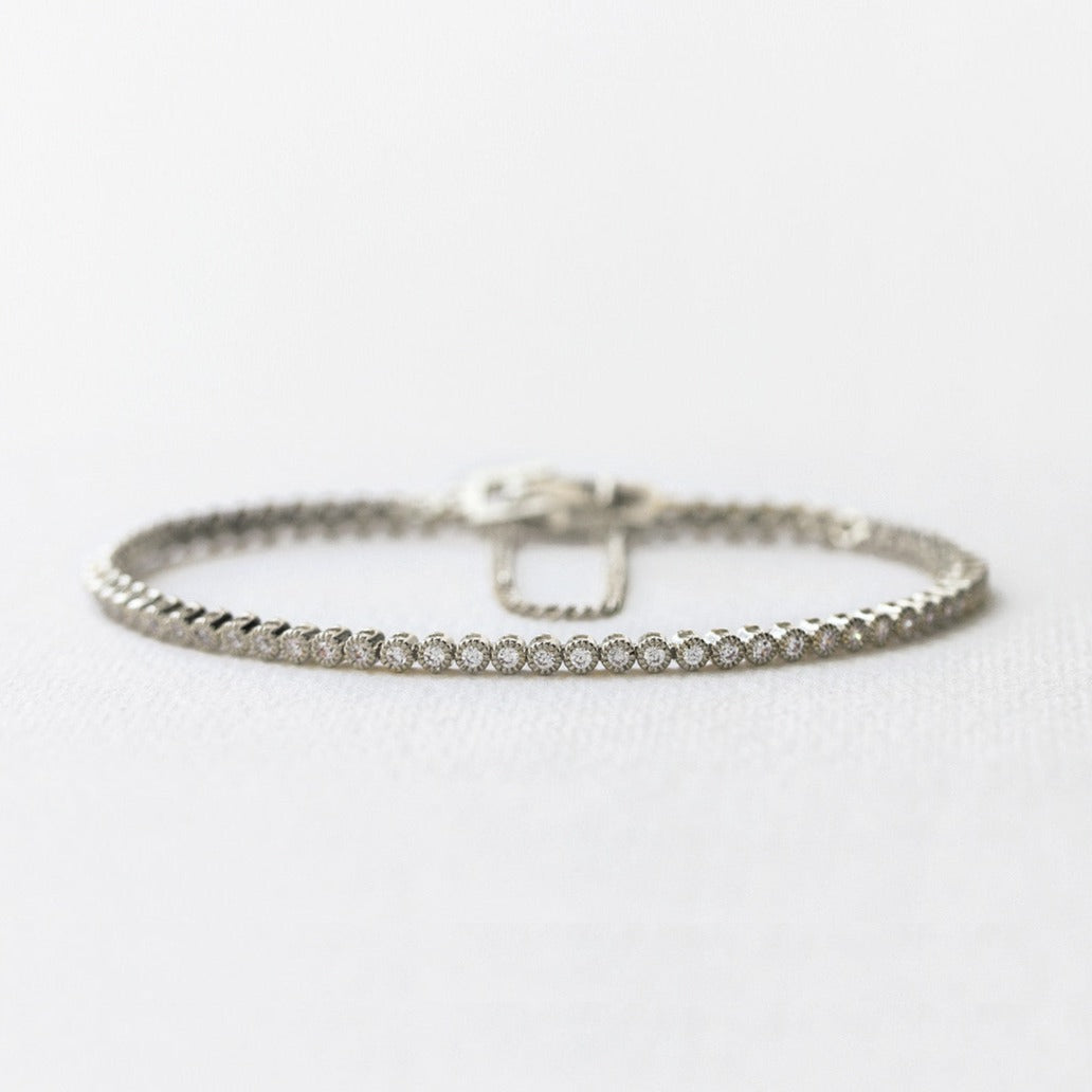 Petite silver bracelets deals