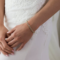 Regal Petite & Mosaic Tennis Bracelets - Amy O. Bridal