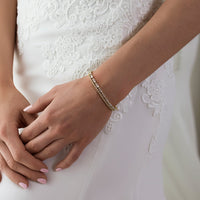 Regal Petite & Mosaic Tennis Bracelets - Amy O. Bridal