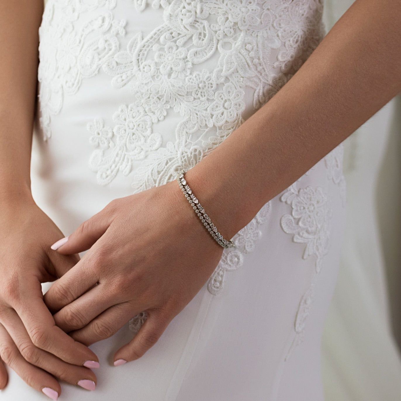 Regal Petite Tennis Bracelet - Amy O. Bridal