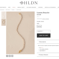 caption:Featured on BHLDN