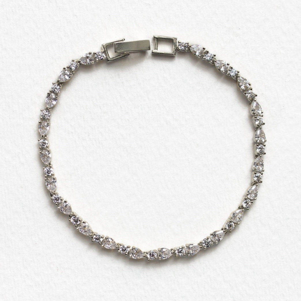 Regal Petite & Mosaic Tennis Bracelets - Amy O. Bridal