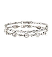 Mosaic & Daisy Tennis Bracelets - Amy O. Bridal