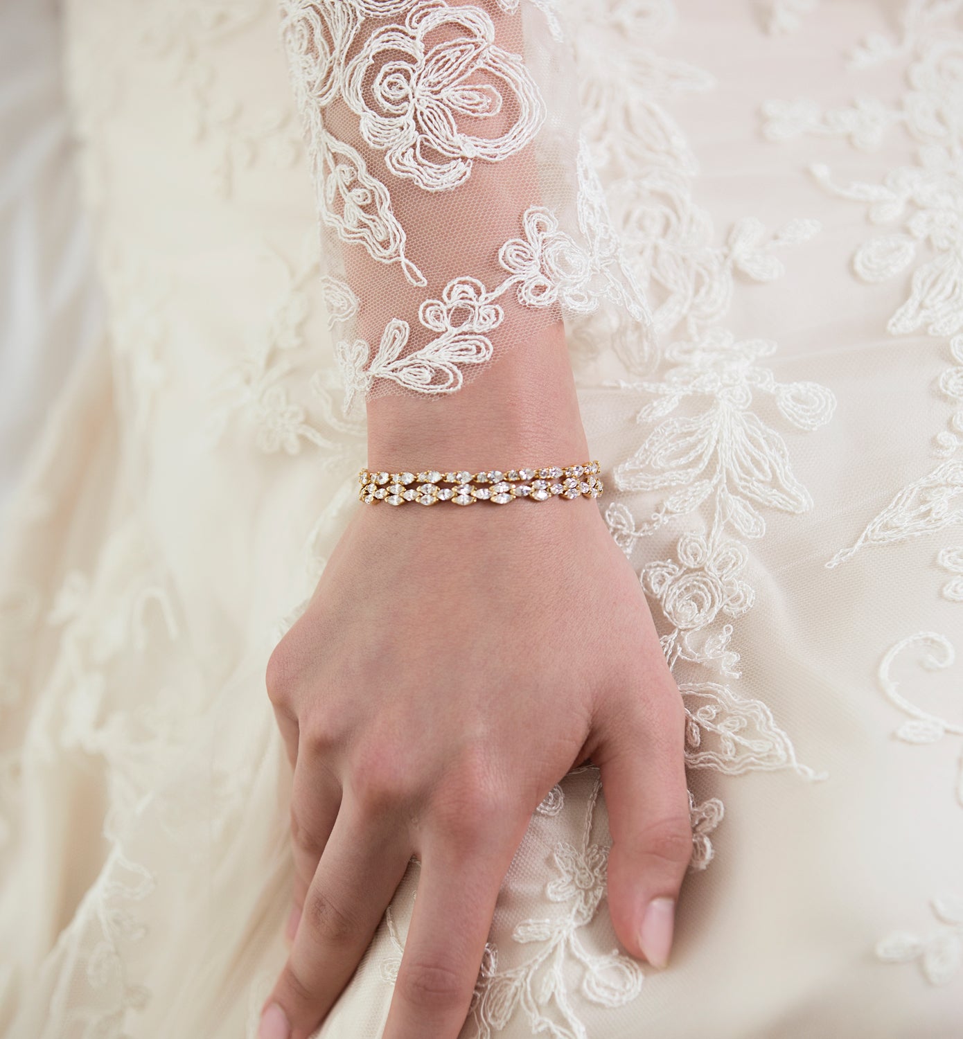 Marquise Deco & Mosaic Tennis Bracelets - Amy O. Bridal