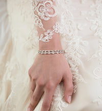 Marquise Deco Tennis Bracelet - Amy O. Bridal