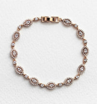 Mosaic & Daisy Tennis Bracelets - Amy O. Bridal