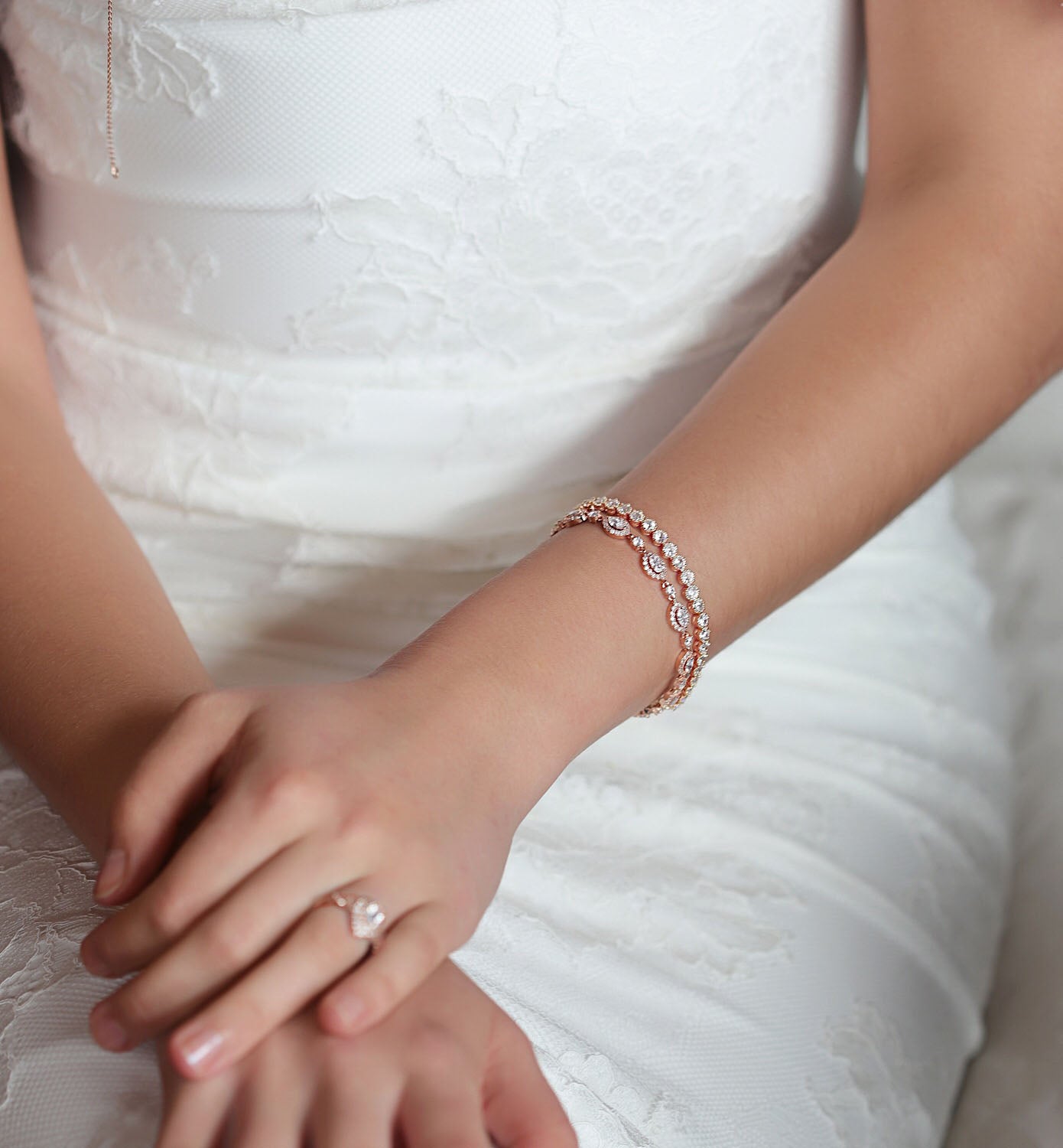 Regal Tennis Bracelet - Amy O. Bridal