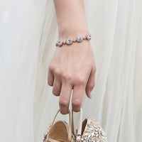 Ovali Halo Bracelet - Amy O. Bridal