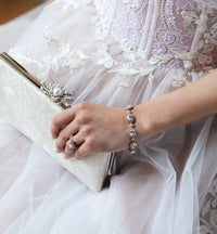 Ovali Halo Bracelet - Amy O. Bridal