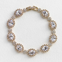 Ovali Halo Bracelet - Amy O. Bridal