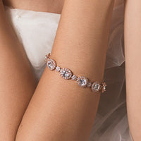 Ovali Halo Bracelet - Amy O. Bridal