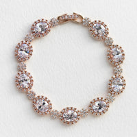 Ovali Halo Bracelet - Amy O. Bridal