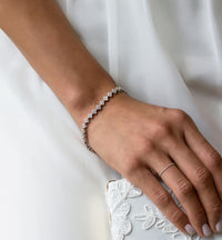 Florence CZ Tennis Bracelet - Amy O. Bridal