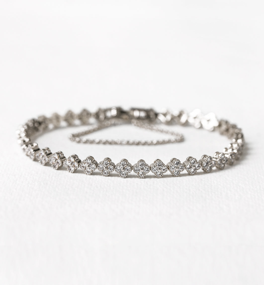 Florence CZ Tennis Bracelet - Amy O. Bridal