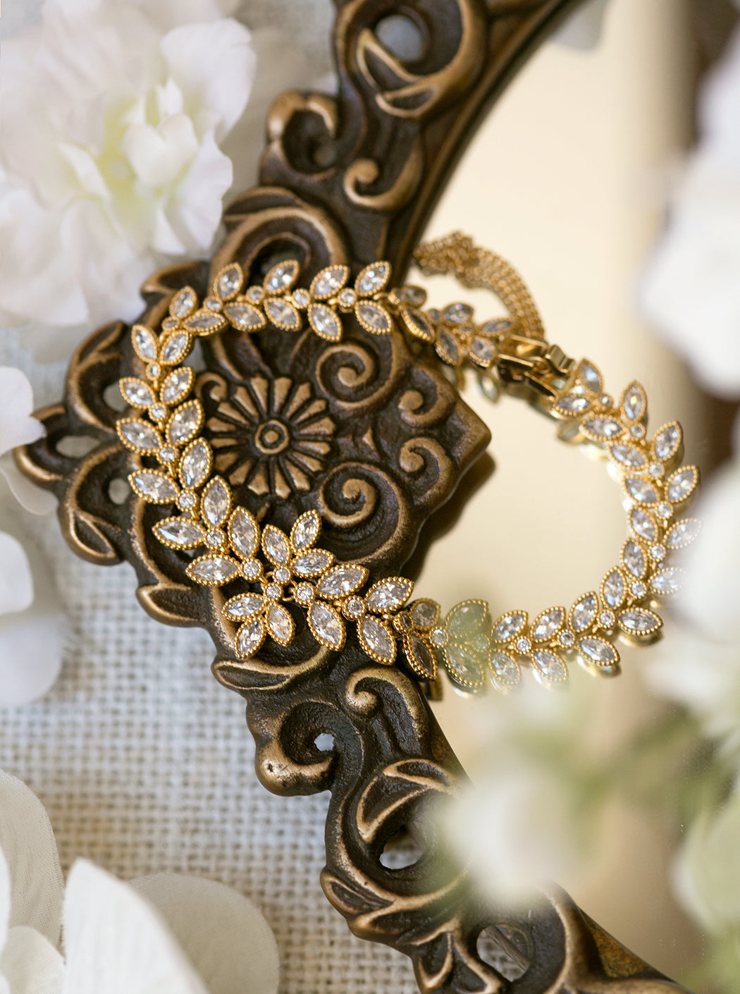Monet Eternity Floral Bracelet - Amy O. Bridal
