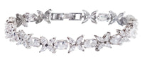 Fleur & Daisy Eternity Tennis Bracelets - Amy O. Bridal