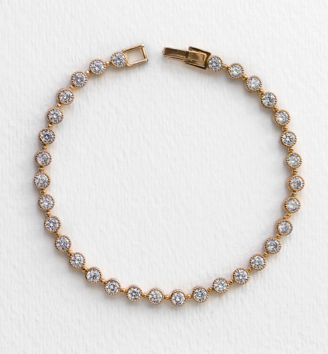 Regal Classic Tennis Bracelet - Amy O. Bridal