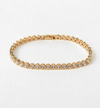 Sophia Halo & Regal Tennis Bracelets - Amy O. Bridal