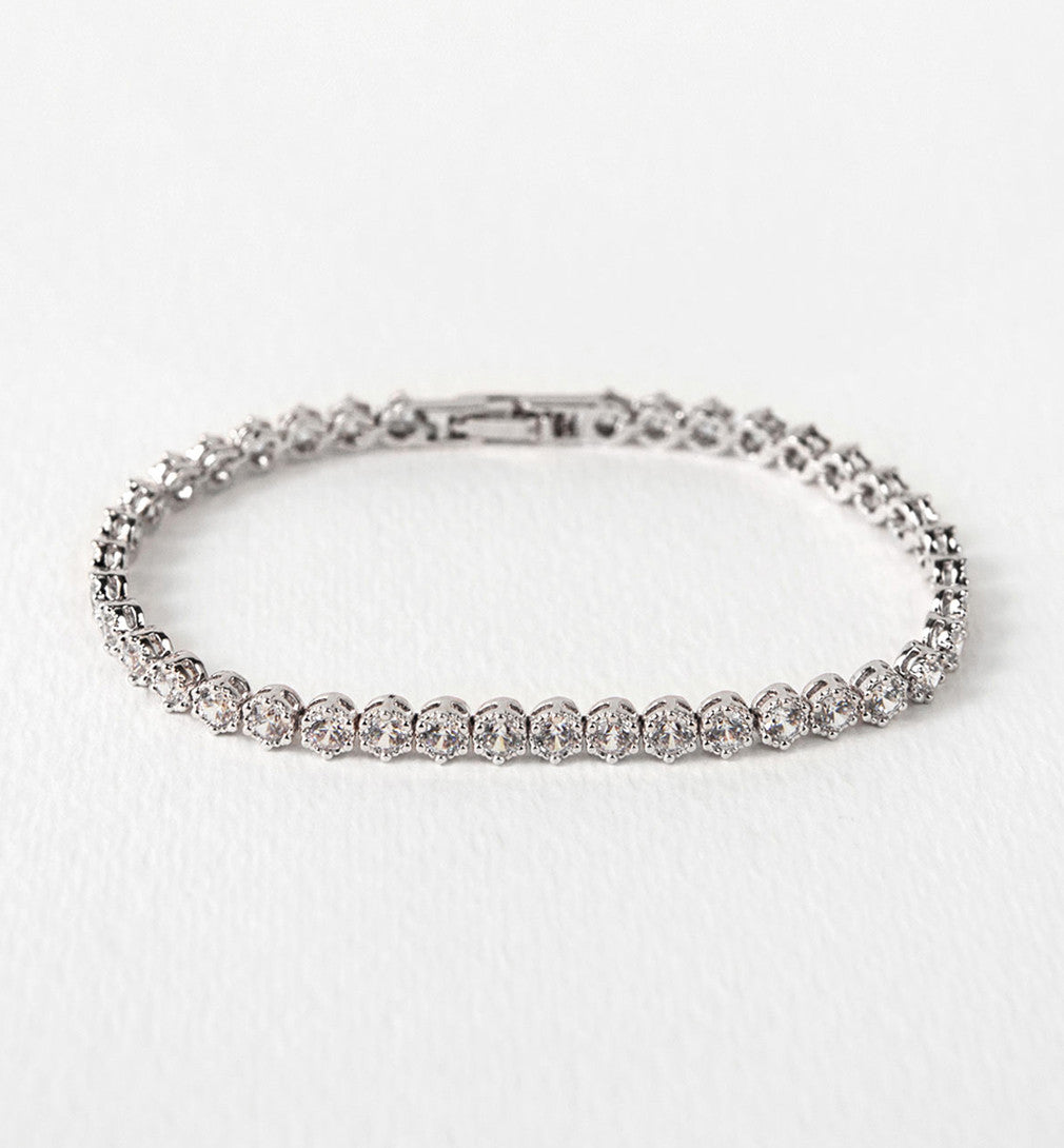 Regal Tennis Bracelet - Amy O. Bridal