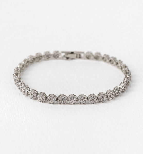 送料税込【AMY O】Baguette and Crystal Tennis Bracelet (2色) B246S_f42f4901-2869-4923-9ee0-