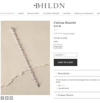 caption:Featured on BHLDN