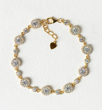 Sophia Crystal Tennis Bracelet - Amy O. Bridal