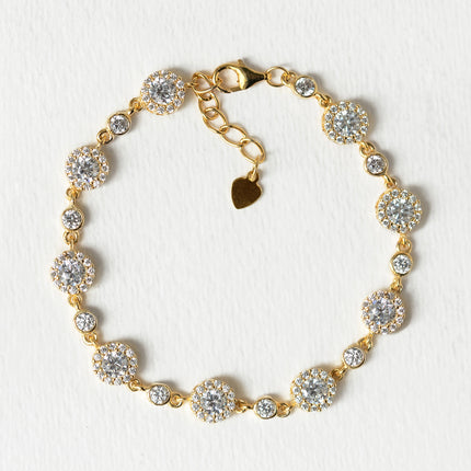 Sophia Crystal Tennis Bracelet