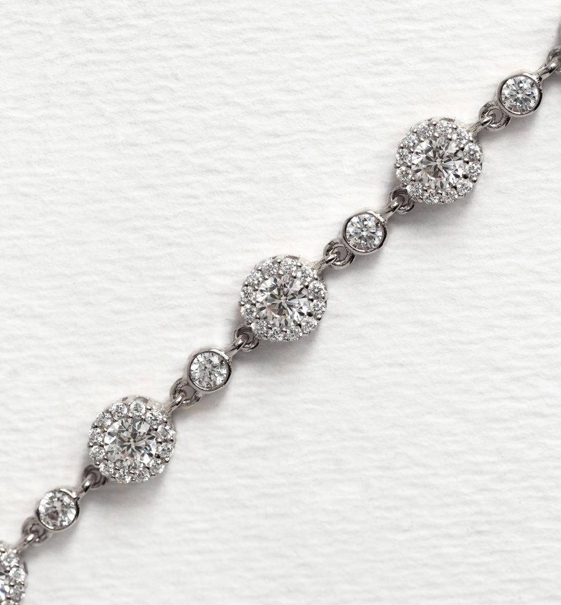 Sophia Crystal Tennis Bracelet - Amy O. Bridal