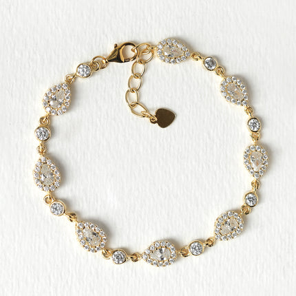 Margaux Crystal Tennis Bracelet