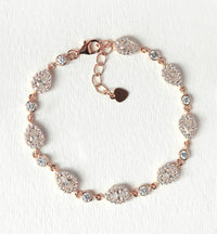 Margaux Crystal Tennis Bracelet - Amy O. Bridal