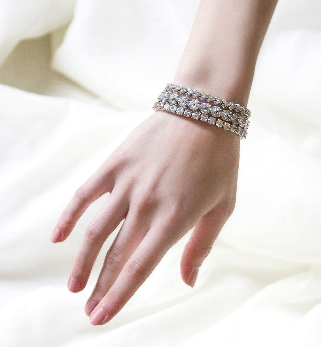 Mila CZ Tennis Bracelet - Amy O. Bridal