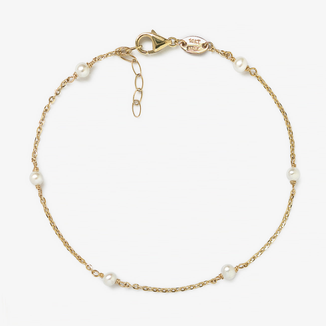 Freshwater Pearl Chain Bracelet