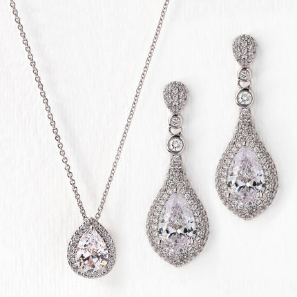 Sarina CZ Jewelry Set