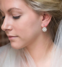 Deco Drop Earrings - Amy O. Bridal