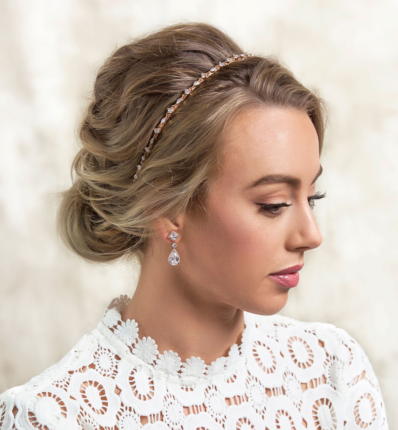 Marquise Crystal Headband - Amy O. Bridal