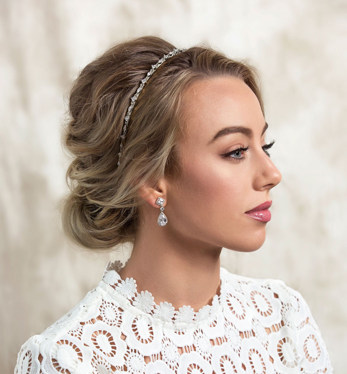 Regal Princess Cut Earrings - Amy O. Bridal