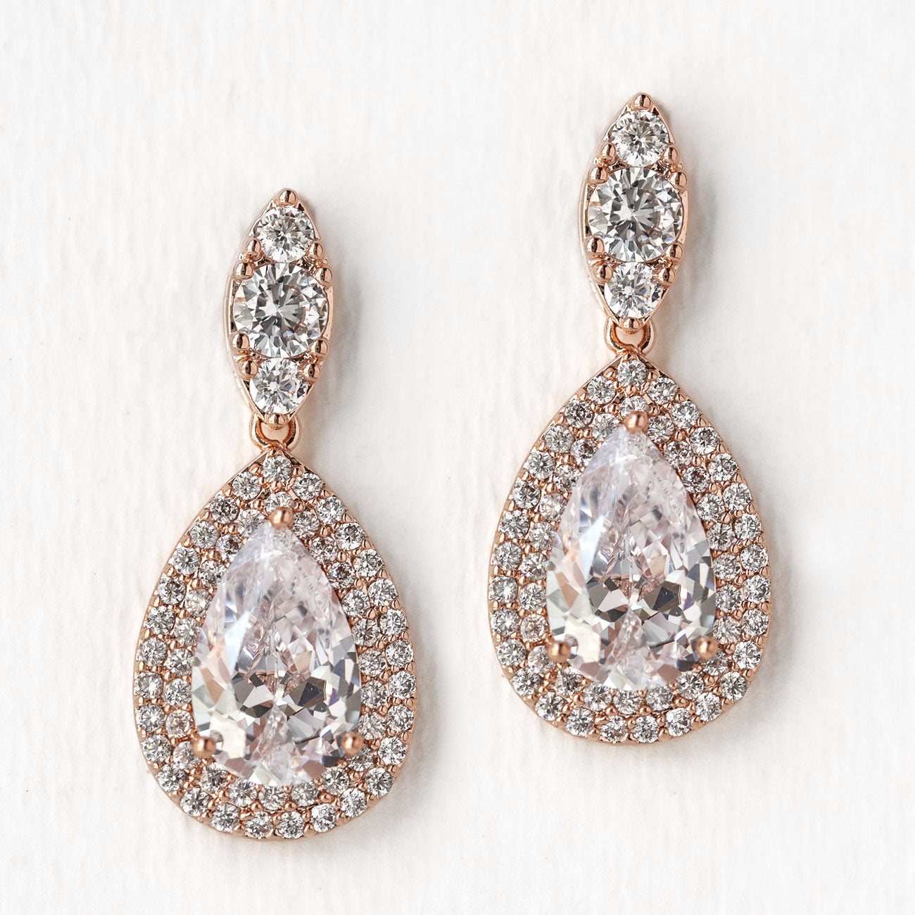 Bride Earrings, Gold Floral Moonstone Earrings, Wedding Earrings – Fabulous  Creations Jewelry