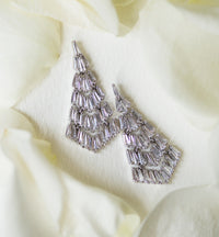 Baguette Chandelier Earrings