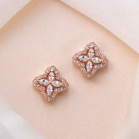 Arpel Floral Stud Earrings - Amy O. Bridal